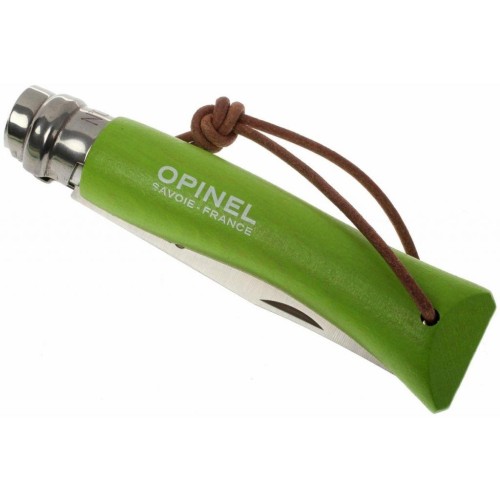 Ніж Opinel №7 Inox VRI Trekking light green (001442)