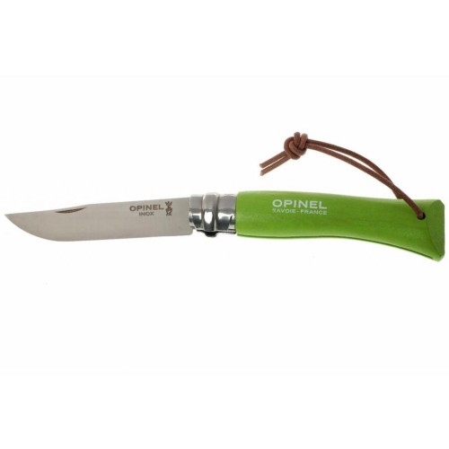 Ніж Opinel №7 Inox VRI Trekking light green (001442)