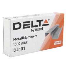 Скоби для канцелярського степлера №10/5, up to 20 sheets, 1000 шт Delta by Axent (D4101)