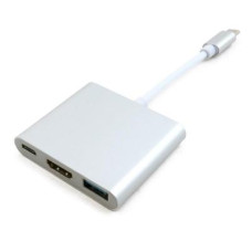 Порт-реплікатор EXTRADIGITAL USB Type-C to HDMI/USB 3.0/Type-C (0.15m) (KBH1691)