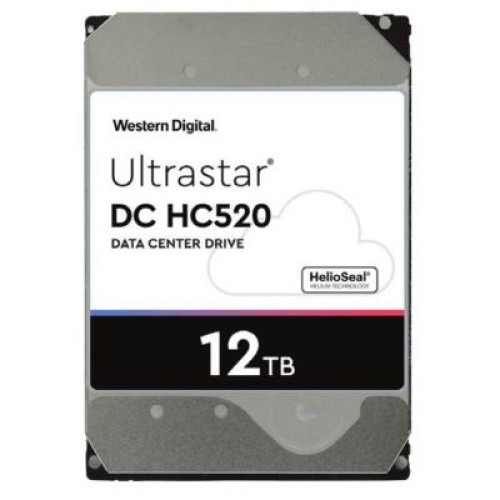 Жорсткий диск для сервера 3.5" 12TB WD (0F29532 / HUH721212AL5204)