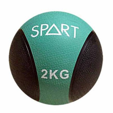 Медбол Spart 2 кг Green/Black (CD8037-2)