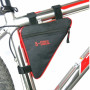 Велосумка нарамна Bravvos BC-BG064 20x18x4 cm Black/Red (BIB-045)