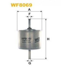 Фільтр паливний Wixfiltron WF8069