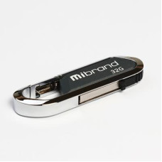 USB флеш накопичувач Mibrand 32GB Aligator Grey USB 2.0 (MI2.0/AL32U7G)