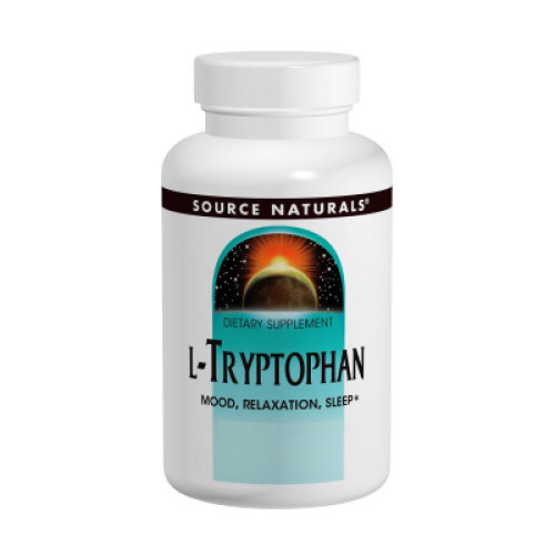 Амінокислота Source Naturals L-Триптофан 500мг, 120 капсул (SN1985)