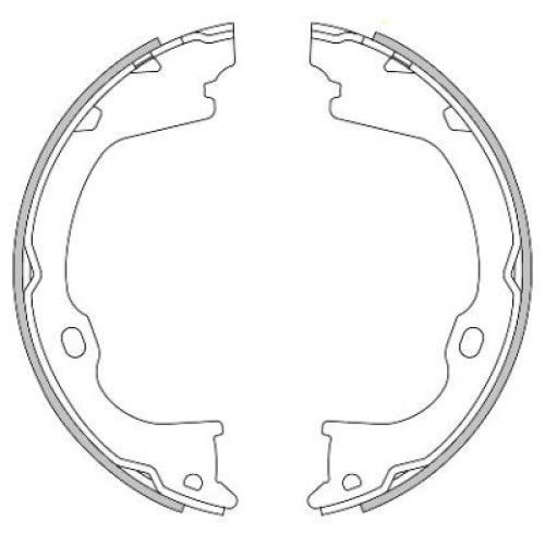 Гальмівні колодки REMSA 4282.00