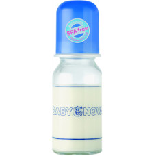 Пляшечка для годування Baby-Nova скляна 125 мл (3960310)