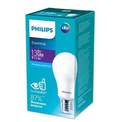 Лампочка Philips ESS LEDBulb 13W 1450lm E27 865 1CT/12RCA (929002305387)