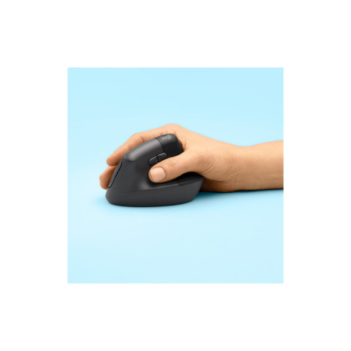 Мишка Logitech Lift Vertical Ergonomic Wireless/Bluetooth Graphite (910-006473)