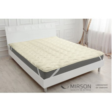 Наматрасник MirSon Eco Light 1720 Cotton обычный Creamy 160x200 см (2200002889926)