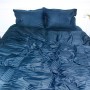 Підковдра MirSon Satin Stripe 30-0021 Dark Blue 220х240 см (2200005255933)