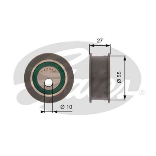 Ролик натягувача ременя Gates T42042A