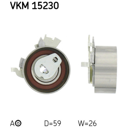 Ролик натягувача ременя SKF VKM 15230