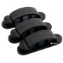 Тримач для кабелю Extradigital CC-912 Cable Clips, (Black (KBC1709)