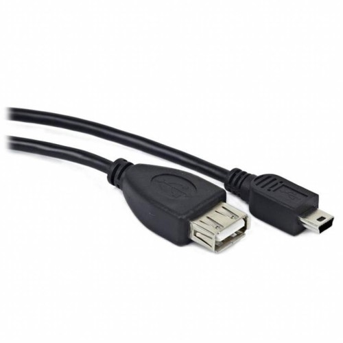 Перехідник OTG USB 2.0 AF to Mini 5P 0.5m PowerPlant (KD00AS1235)