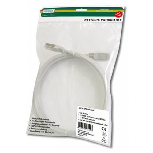 Патч-корд 5м CAT 6a S-FTP AWG 26/7 Digitus (DK-1644-A-050)