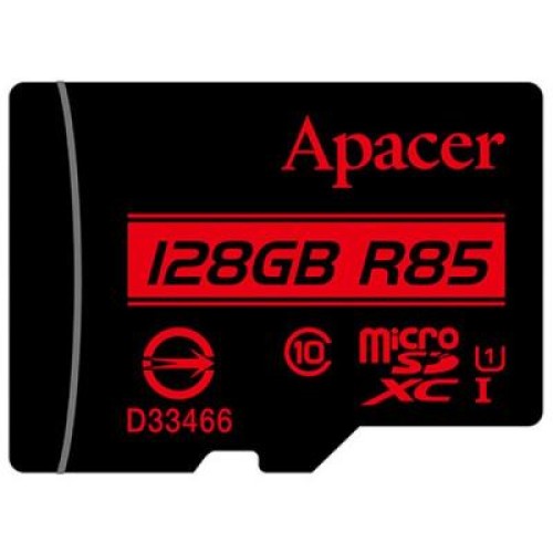 Карта пам'яті Apacer 128GB microSDXC Class10 UHS-I (AP128GMCSX10U5-R)