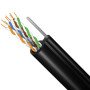 Кабель мережевий FinMark UTP CAT5e 4P 24AWG PE-M B 305m Drum, внешний, проволка 1,2мм (049317)