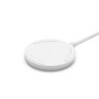 Зарядний пристрій Belkin Pad Wireless Charging Qi, 15W, white (WIA002VFWH)