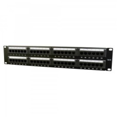 Патч-панель 19" 48xRJ-45 UTP cat.5е, 2U, тип 110 Cablexpert (NPP-C548CM-001)