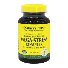 Вітамінно-мінеральний комплекс Natures Plus Комплекс для Боротьби зі Стресом і Підтримки Енергії, (NTP1260)