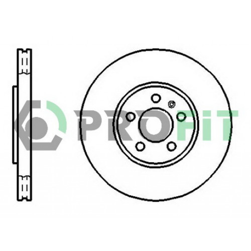 Гальмівний диск Profit 5010-1221
