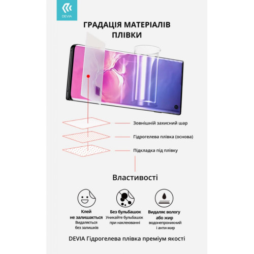 Плівка захисна Devia Matt Motorola One Fusion+ (DV-GDR-MT-ONFSM)