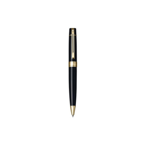 Ручка кулькова Sheaffer Gift Collection 300 Glossy Black GT BP (Sh932525)