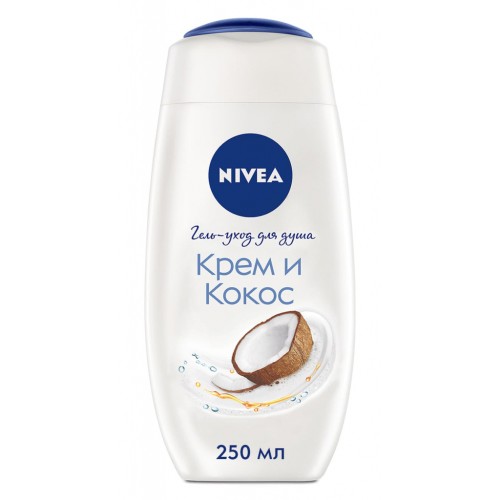 Гель для душу Nivea Кокос та олія жожоба 250 мл (4005900192783/4006000004938)