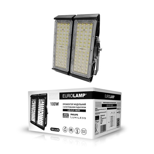 Прожектор Eurolamp LED 100W 5000K (LED-FLP-100/50)