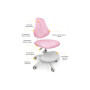 Парта з кріслом Evo-kids Evo-30 PN Pink + крісло Y-400 Pink (Evo-30 PN + Y-400 PN)