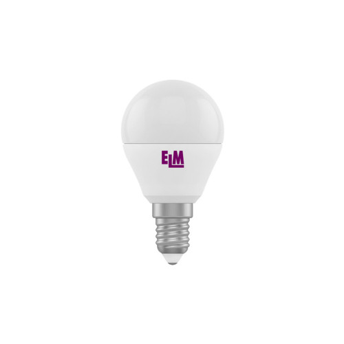 Лампочка ELM D45 6W PA10L E14 3000K (18-0132)