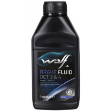 Гальмівна рідина Wolf BRAKE FLUID DOT 34 500мл (8307706)