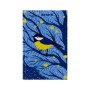 Книга записна Kite Синиця, А6, 80 аркушів, клітинка (K22-199-3)