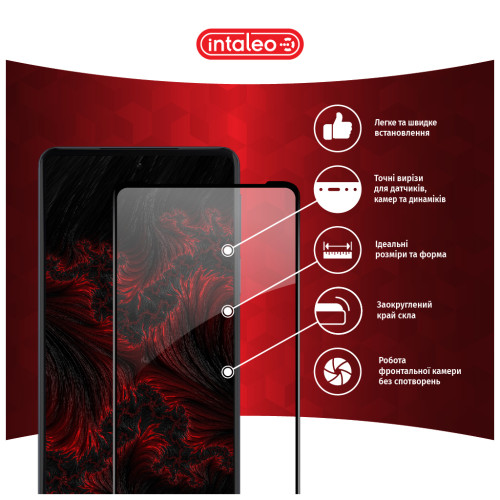 Скло захисне Intaleo Full Glue MOTO EDGE 30 Pro 5G (1283126528576)