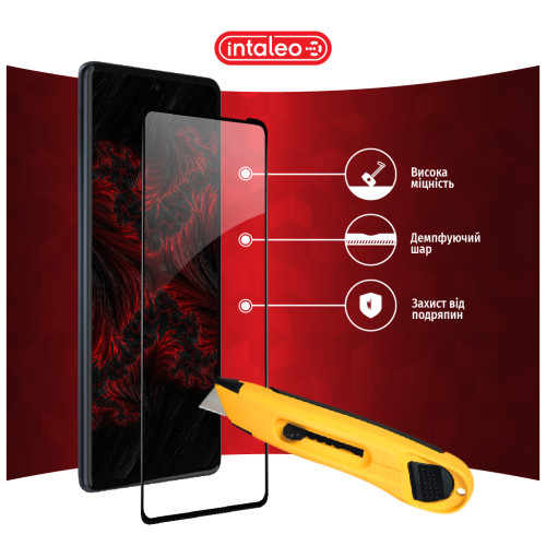 Скло захисне Intaleo Full Glue MOTO EDGE 30 Pro 5G (1283126528576)