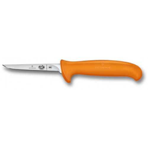 Кухонний ніж Victorinox Fibrox Poultry 9см Small Orange (5.5909.09S)