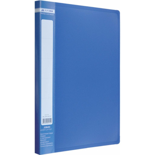 Папка-швидкозшивач Buromax А4 JOBMAX, blue (BM.3406-02)