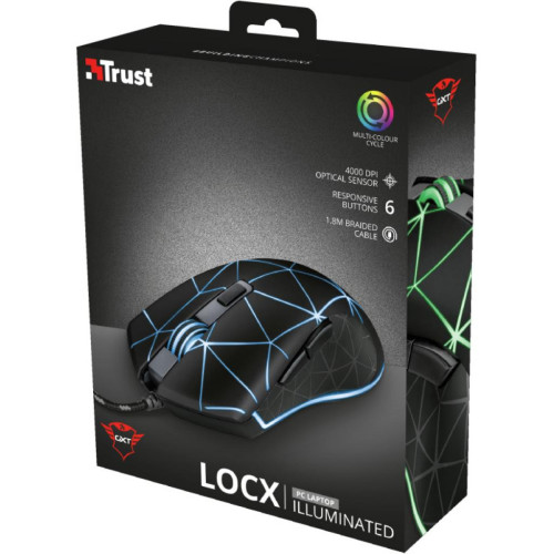 Мишка Trust GXT 133 Locx Black (22988)