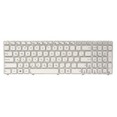 Клавіатура ноутбука PowerPlant ASUS A52,K52,X54 (K52ver) белый,белый (KB311699)
