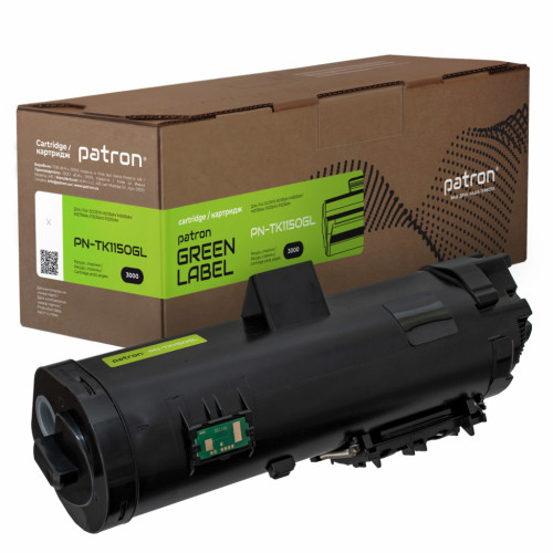 Тонер-картридж Patron KYOCERA TK-1150 GREEN Label (PN-TK1150GL)