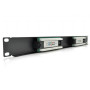 Патч-панель 19" 12хRJ-45 UTP 1U cat.5e Pipo (PP125191U)