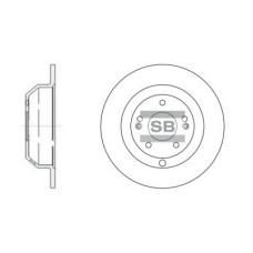 Гальмівний диск HI-Q SD1072