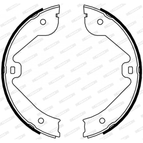 Гальмівні колодки FERODO FSB4000