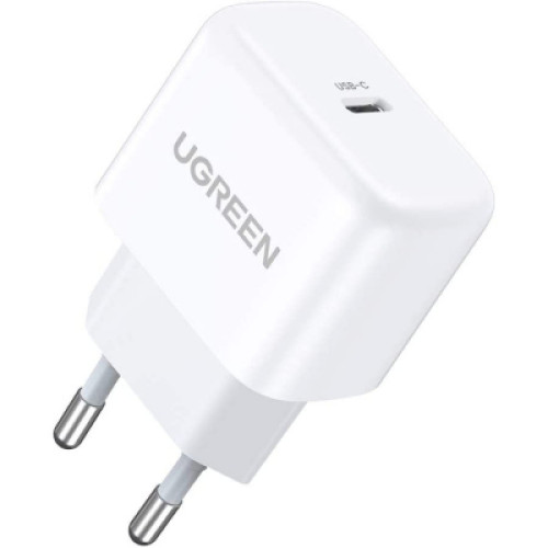 Зарядний пристрій Ugreen CD241 Mini PD 20W Fast Charger (White) (10220)