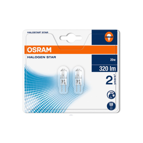Лампочка Osram LEDVANCE HALOPIN ECO 20W / 320Lm / 2000K G4 12V (4008321201836)