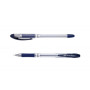 Ручка масляна Buromax MaxOFFICE, 0,7 мм, гум. грип, пласт. корпус, сині чорнила (BM.8352-01)