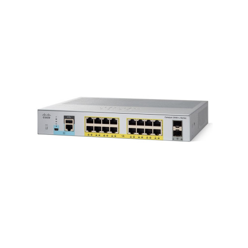 Комутатор мережевий Cisco C1000-16T-2G-L