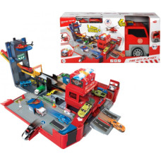 Ігровий набір Dickie Toys 2 в 1 Пожежна машина. Розгорни місто (3719005)